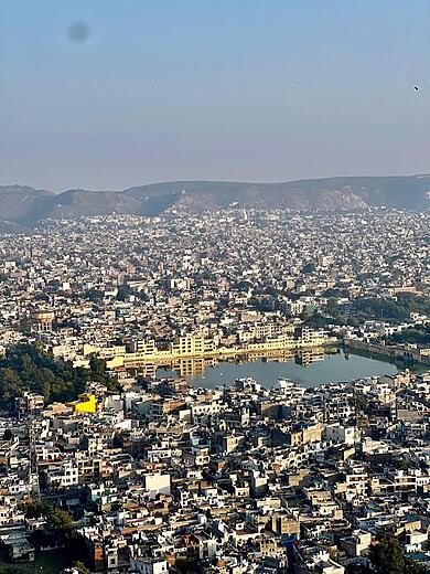 Jaipur city view